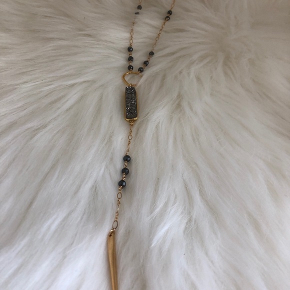 14KT Gold filled dagger necklace - Picture 8 of 8